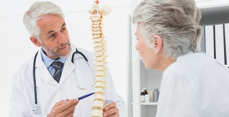 Osteokondroz belirtileri olan bir uzmana cazibe